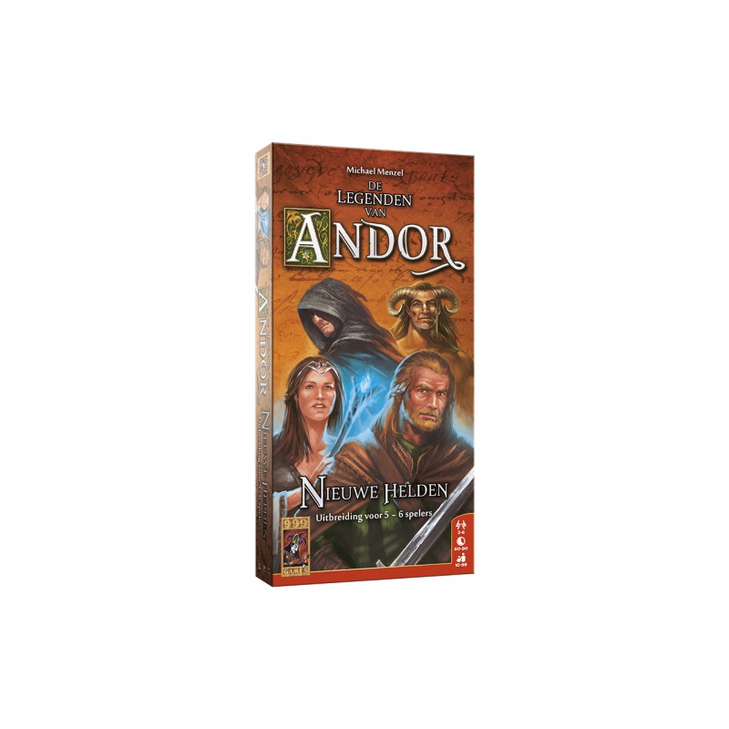 De Legenden van Andor: Nieuwe Helden 5/6 - Bordspel, 999 games