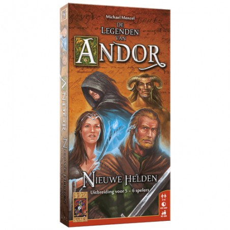 De Legenden van Andor: Nieuwe Helden 5/6 - Bordspel, 999 games