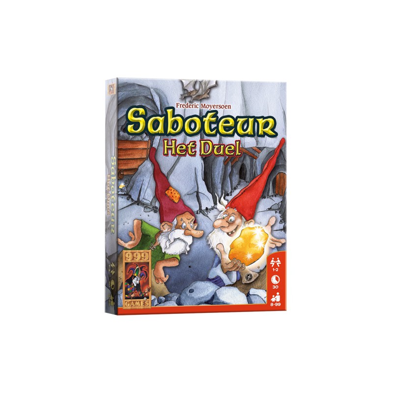 Saboteur Het Duel kaartspel, 999 games