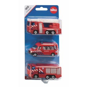 Siku 1818 - Geschenkset (3x brandweer NL) 1:87