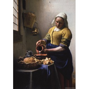 De Keukenmeid - Johannes Vermeer 1000stukjes Puzzelman
