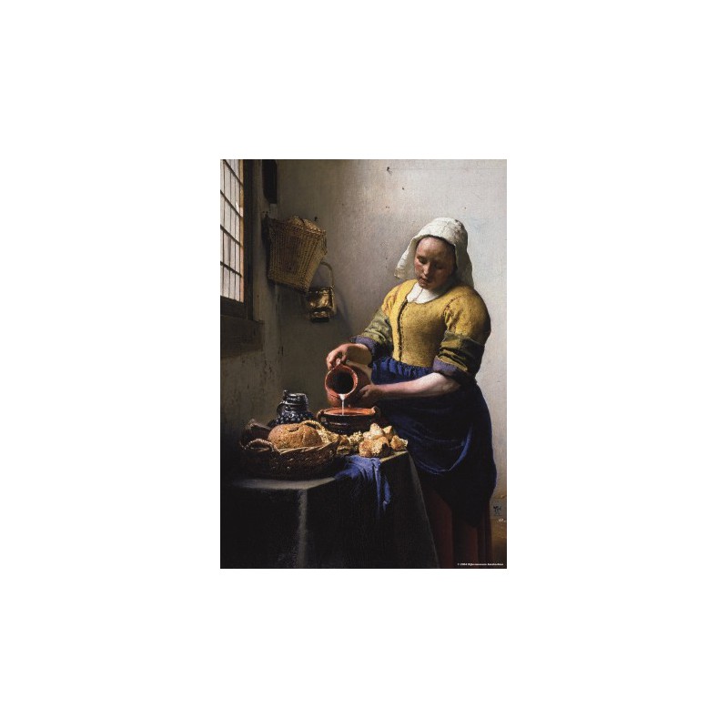De Keukenmeid - Johannes Vermeer 1000stukjes Puzzelman