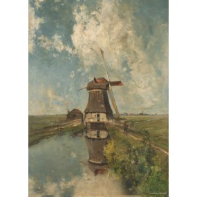 Een Molen - Paul Gabriël 1000stukjes Puzzelman