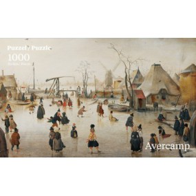 IJsvermaak - Hendrick Averkamp 1000stukjes Puzzelman