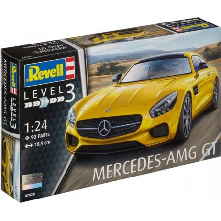 Revell  Mercedes - AMG GT geel-07028
