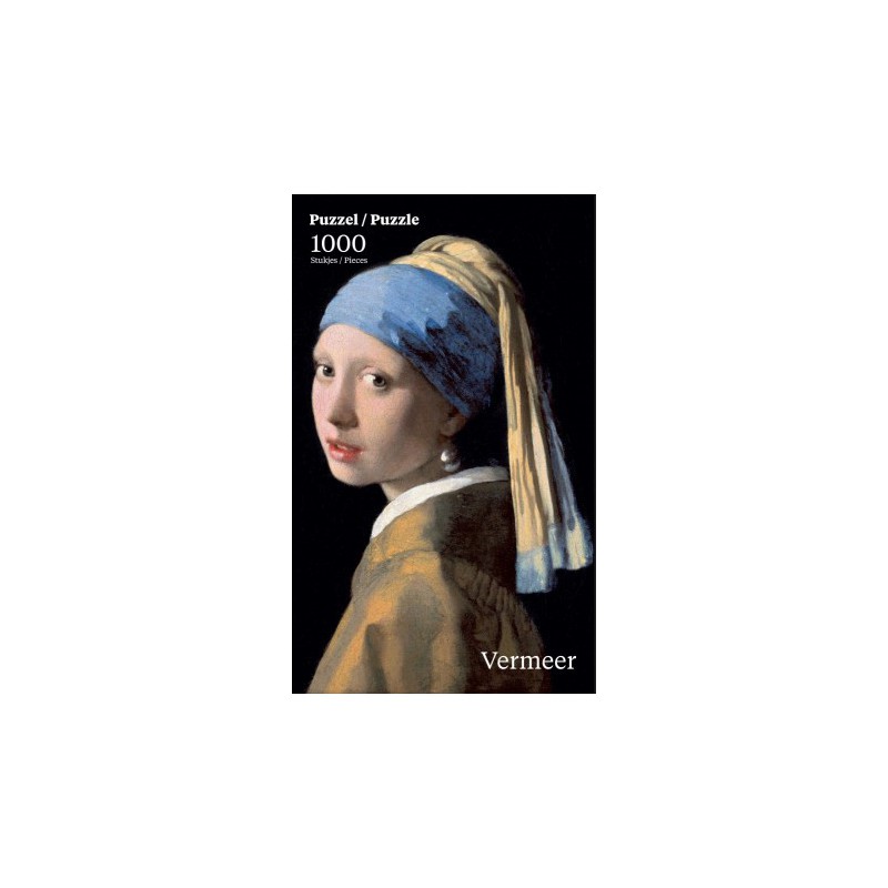 Meisje met de Parel - Johannes Vermeer 1000stukjes Puzzelman