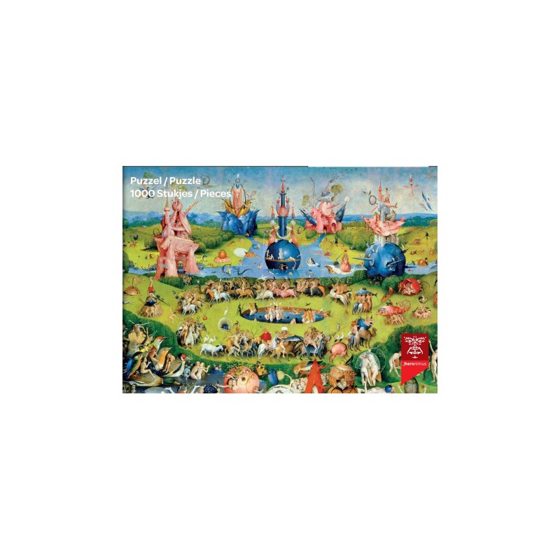 Tuin der Lusten - Jheronimus Bosch 1000stukjes Puzzelman