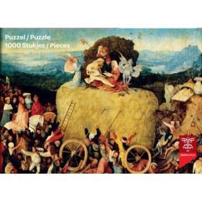 De Hooiwagen - Jheronimus Bosch 1000stukjes Puzzelman