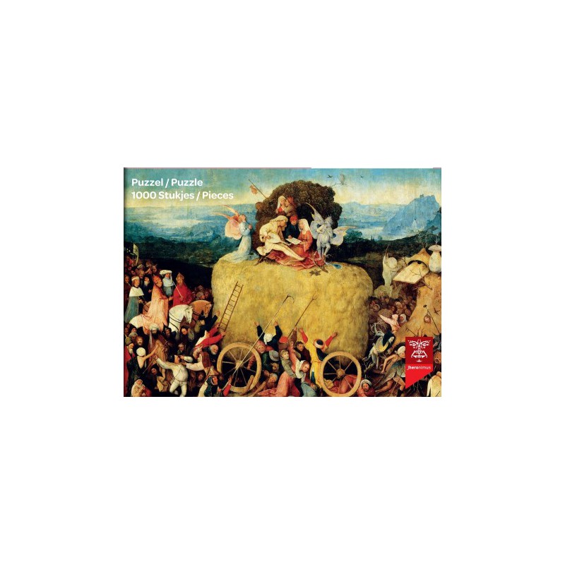 De Hooiwagen - Jheronimus Bosch 1000stukjes Puzzelman