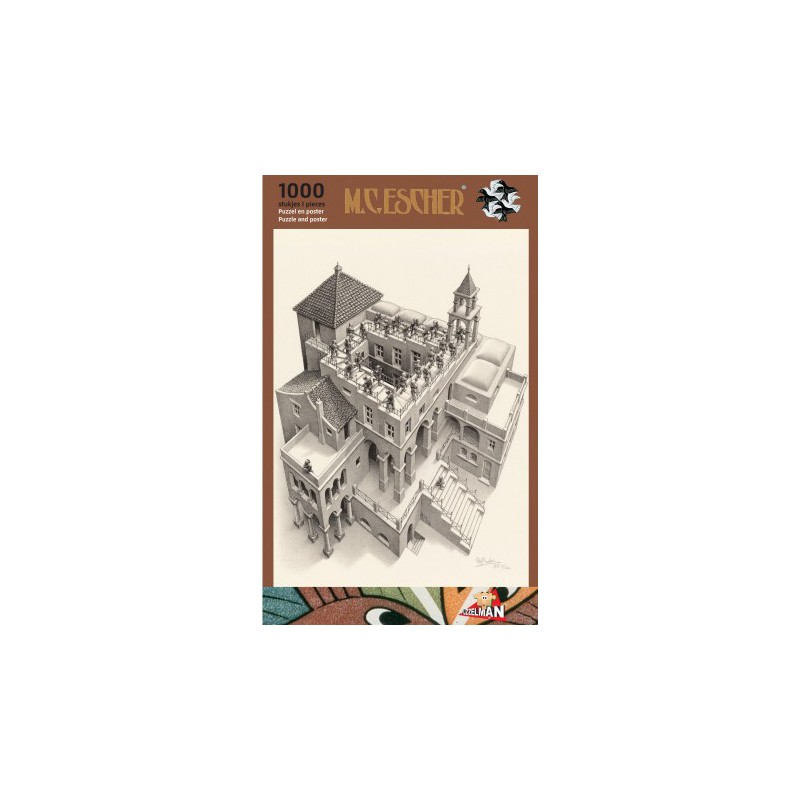 Klimmen en Dalen, M.C. Escher 1000stukjes