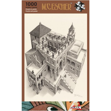 Klimmen en Dalen, M.C. Escher 1000stukjes