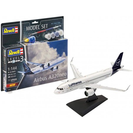 Revell Model Set Airbus A320 neo Lufthansa Vliegtuig