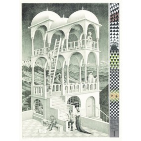 Belverdere - M.C. Escher 1000stukjes Puzzelman