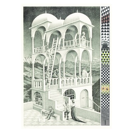 Belverdere - M.C. Escher 1000stukjes Puzzelman