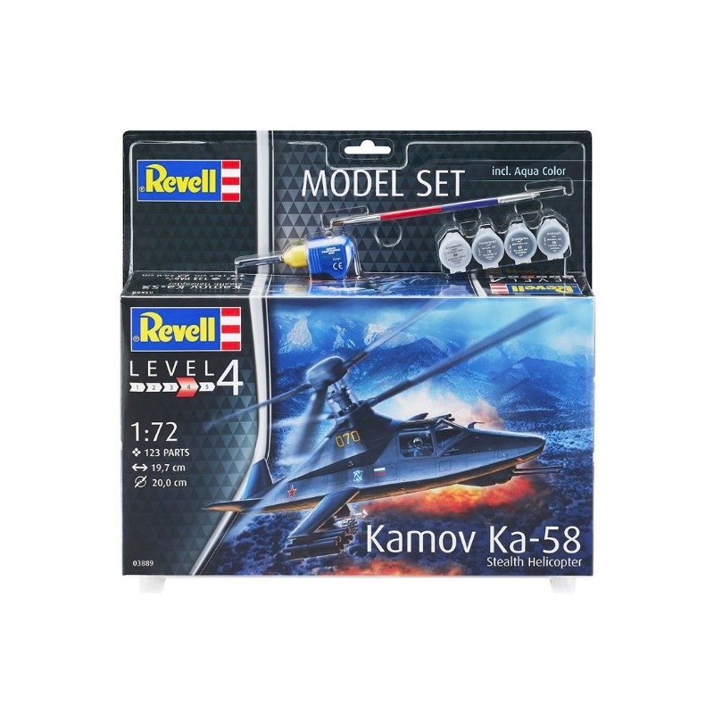 Revell Model Set Kamov Ka-58 Stealth Heli