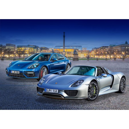 Revell Porsche Set - 918 Spyder & Panamera