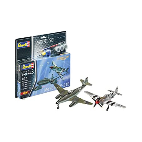 Revell Model Set Combat Set Me262 & P-5