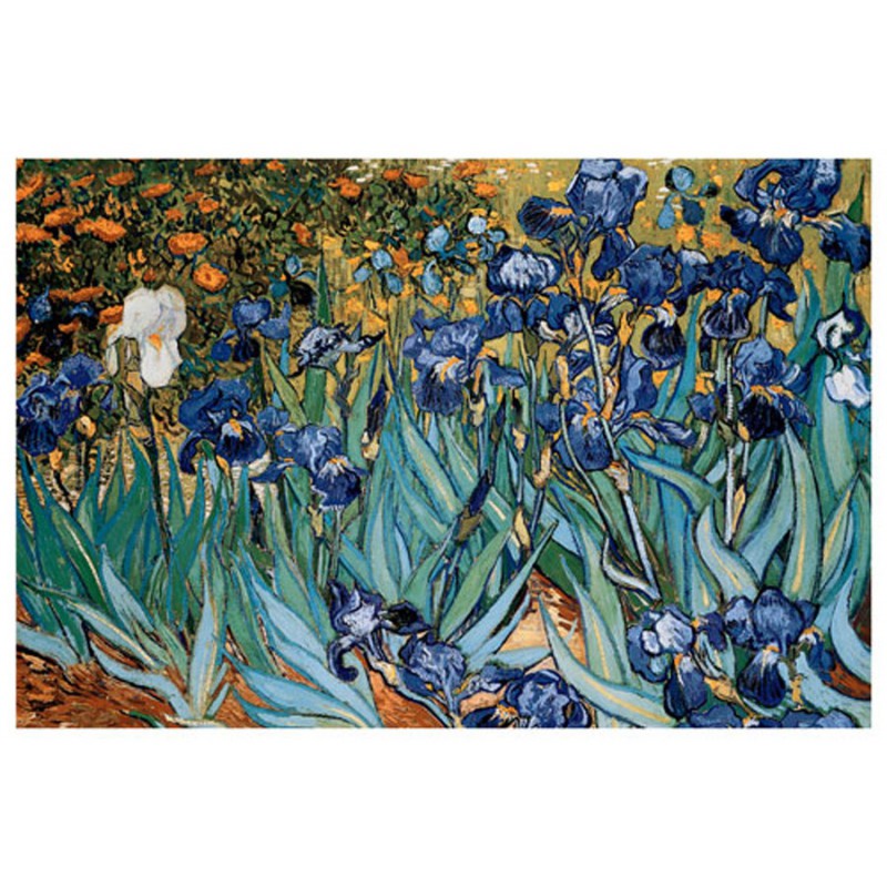 Irises by Vincent van Gogh, Eurographics 1000stukjes