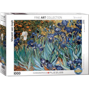 Irises by Vincent van Gogh, Eurographics 1000stukjes