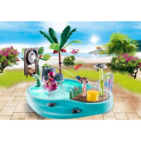 Playmobil City Life 70610 Leuk zwembad met watersplash