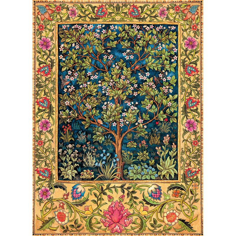 Tree of Life Tapestry - William Morris, Eurographics 1000stukjes