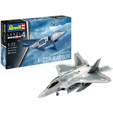 Revell. F-22A Raptor Lockheed Martin - 03858