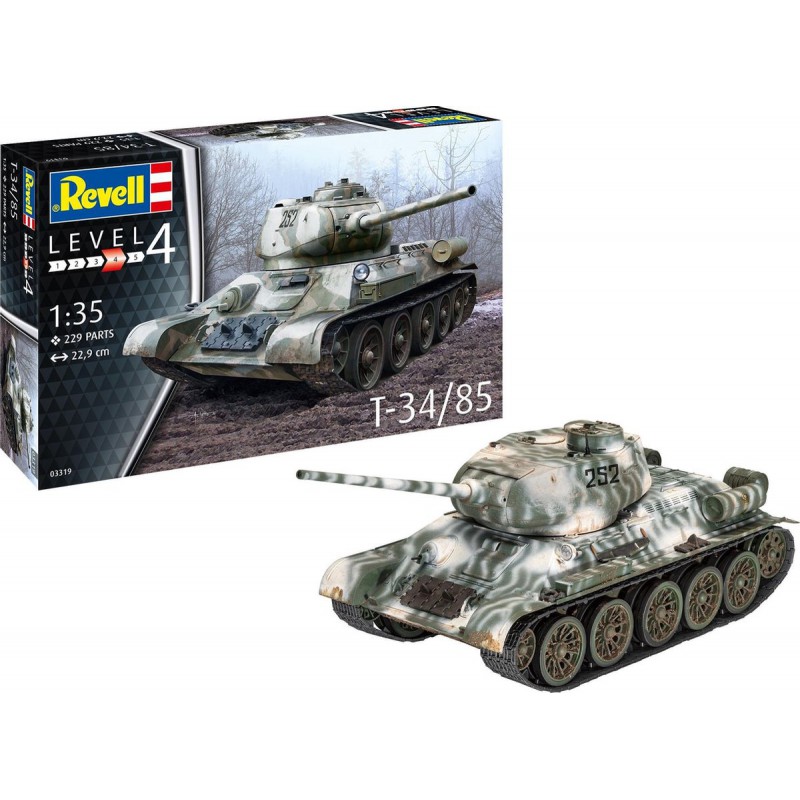 Revell. Tank T-34/85 1:35 - 03319