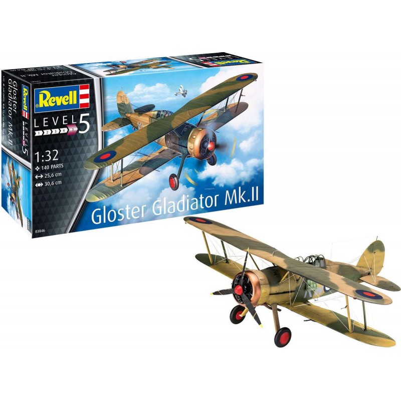 Revell. Gloster Gladiator MkII - 3846