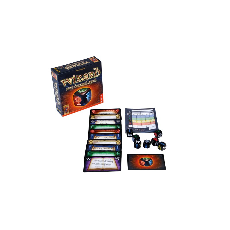 Wizard Het Dobbelspel - Dobbelspel, 999games