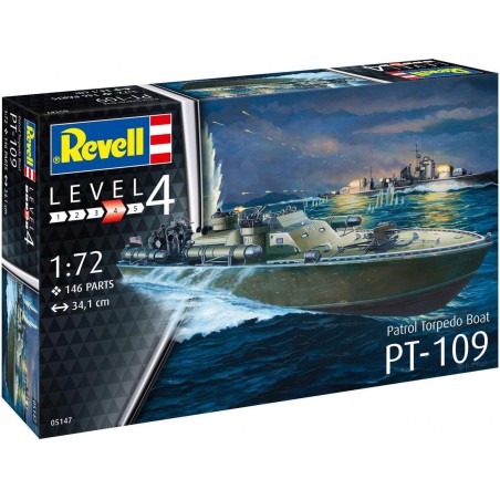 Revell. Pt-109 Patrol Torpedo Boat - 65147 modelset