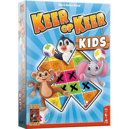 Keer Op Keer Kids Dobbelspel, 999games