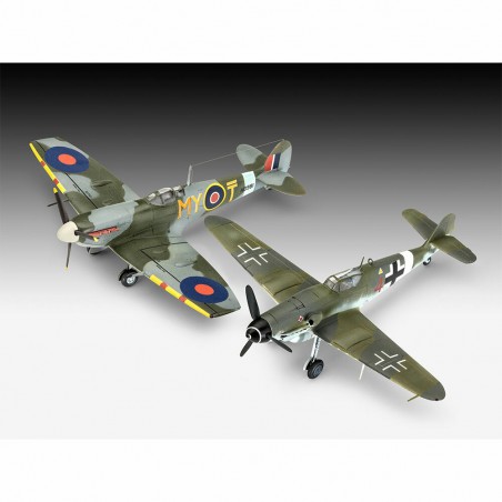 Revell Combat Set Bf109G-10 & Spitfire Mk.