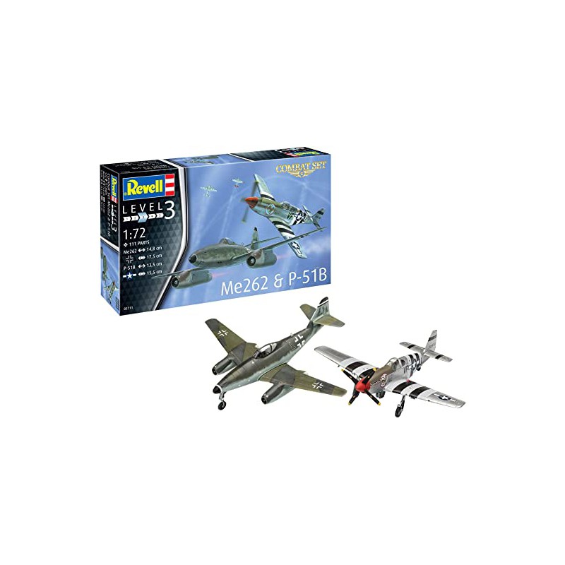 Revell Combat Set Me262 & P-5