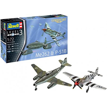 Revell Combat Set Me262 & P-5