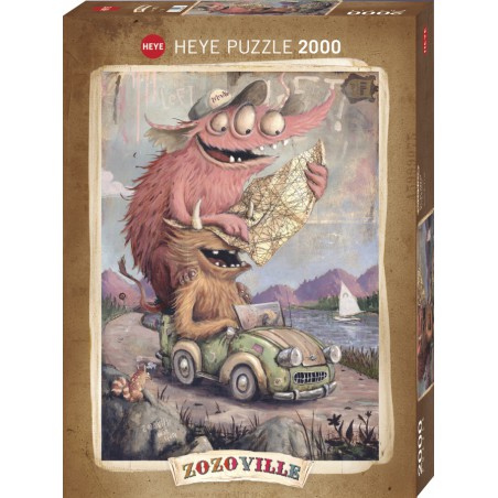 Road Trippin, Heye puzzel 2000 stukjes
