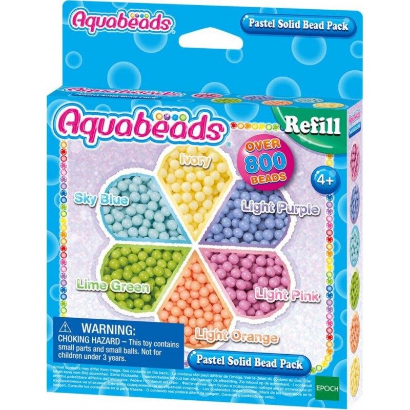 AQUABEADS Pastel parels navulling 31360