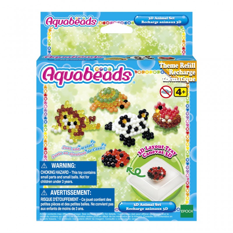 AQUABEADS 3D Dierenset 31447
