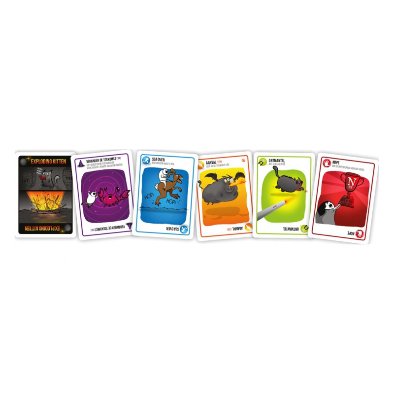 Exploding Kittens Party Pack NL Kaartspel