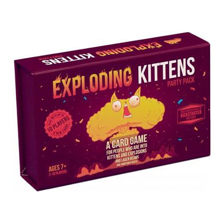 Exploding Kittens Party Pack - Kaartspel, Asmodee