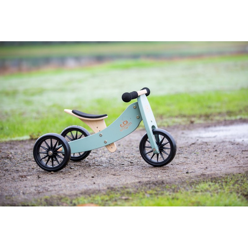Kinderfeets houten loopfiets & driewieler Tiny Tot Sage