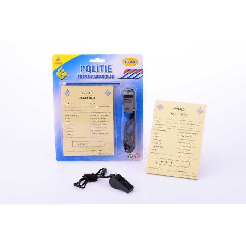 Johntoy 26602 - Politie bonnenboekje
