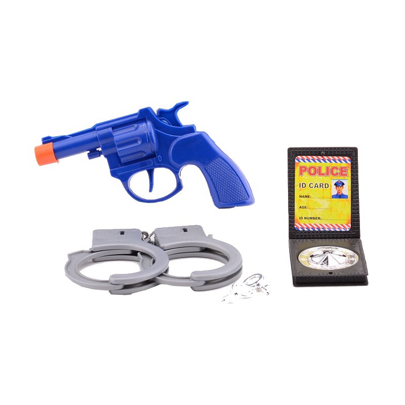 Johntoy 26958 - Politieset 3-delig