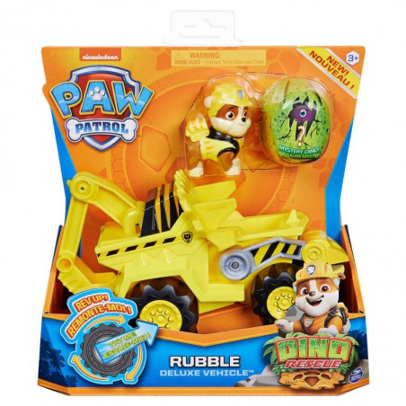 Paw Patrol - Dino Deluxe themed vehicle - Rubble