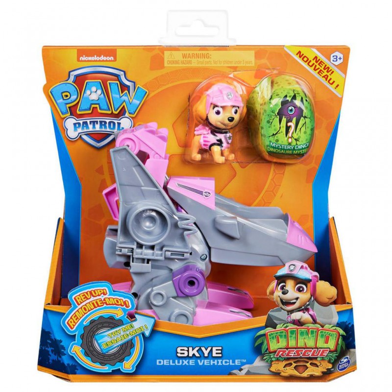 Paw Patrol - Dino Deluxe themed vehicle - Skye