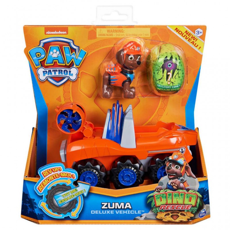 Paw Patrol - Dino Deluxe themed vehicle - Zuma