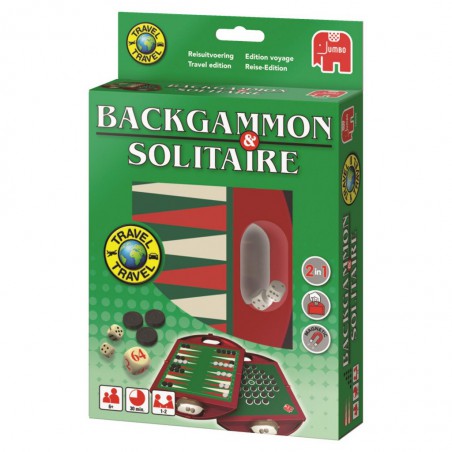 Backgammon & Solitaire Compact