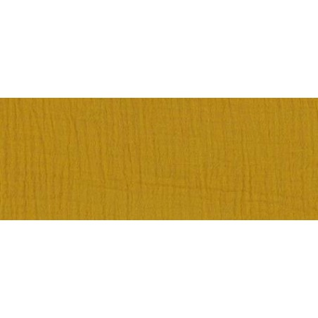 Poppendraagmand ochre mousseline