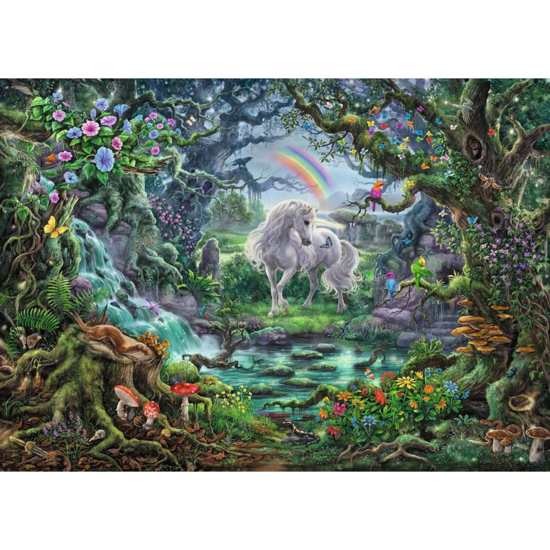 ESCAPE puzzel 9 Unicorn Ravensburger