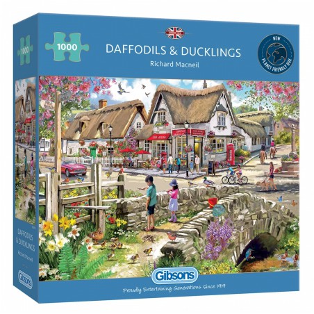 Daffodils & Ducklings, Gibsons (1000)