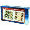 Dam/Backgammon klapcassette 29cm. Dam/Backgammon klapcassette 29cm.